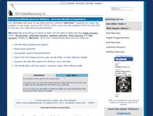 Tablet Screenshot of diydatarecovery.nl